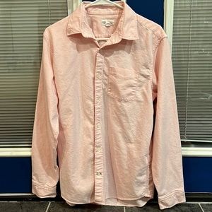 GAP light pink button up shirt. Women’s size M